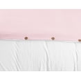 thumbnail image 3 of Swift Home Reversible Ultra Soft Solid Duvet Cover Set with Decorative Button Closure, Queen, Pink, 3 of 6