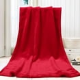 thumbnail image 4 of Solid Color Soft Cozy Small Blanket for Kids Comfortable Lightweight Throw 50X70CM, 4 of 7
