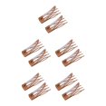 thumbnail image 3 of QualitChoice Hair Ornaments Iron Material Hair Accessories Side Clip Snap Fastener Clip Coffee 5Set, 3 of 6