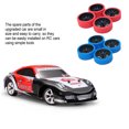 thumbnail image 3 of Baohd 4x 26.5mm Racing Tire Metal Wheel Rim For 1/28 Wltoys K969 K979 K989 Metal Upgraded Color silver+green, 3 of 6