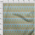 thumbnail image 2 of oneOone Polyester Lycra Fabric Swirl Ikat Printed Craft Fabric BTY 56 Inch Wide, 2 of 4