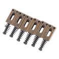 thumbnail image 4 of Electric Guitar Tremolo Bridge Roller Saddles,6Pcs Electric Guitar Tremolo Electric Guitar Tremolo Bridge Saddles Electric Guitar Roller Bridge Saddles Highly Recommended, 4 of 12