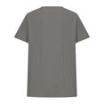 thumbnail image 3 of Plebaso Hauts d'Été pour Filles Manches Courtes Col Rond Chemises Décontractées Blouses de Plage Légères et Amples pour Enfants, 3 of 4