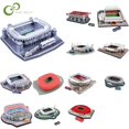 thumbnail image 2 of 12 Styles 3D Football Building Stadium Jigsaw Puzzle Children DIY Assembling Toys Football Fans Stadium Model Collection Toy DDJ, 2 of 5