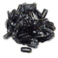 thumbnail image 2 of Estbridge 40Pcs U Shape Iron Snap Clips for Feather Hair Extensions Wigs Weft Black, 2 of 4