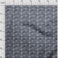 thumbnail image 2 of oneOone Viscose Chiffon Fabric Leaves & Floral Block Printed Craft Fabric BTY 42 Inch Wide, 2 of 4