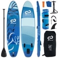 thumbnail image 1 of Goplus Small Inflatable SUP Board, Portable Paddle Board with 5D rings Stand Up Paddle Board for Youth & Adult Navy, 1 of 10