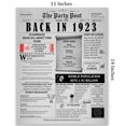 thumbnail image 3 of The Party Post 101st Birthday Party Decorations Poster Born in 1923, 3 of 4