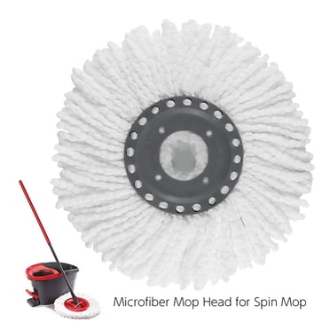Yeacher Microfiber Mop Head for Spin Mop Replacement for O-Cedar Easywring Spin Mop Head 360 Degree Mopping Head Refill Accessories