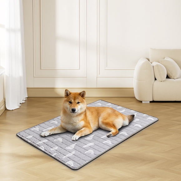 Yatlte New Dog Cooling Mat, Summer Cool Pads Pet Mat Outdoor, Washable Portable Pet Coolings Pad for Dogs, Pet Bed Mats Machine Washable