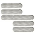thumbnail image 1 of 2PC Stainless Steel Cutlery Set Compostable Paper Plates Heavy Duty 60 Pack Biodegradable Disposable Plates Disposable Dinner Plates Made Of Natural Sugarcane Wheat ，Microwave Table Chargers, 1 of 9