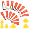 thumbnail image 2 of SHISUYAN 1 Set Stainless Steel Tip Silicone Caulking Nozzle Universal Finishing Tool Set, 2 of 9