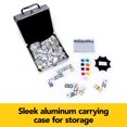 thumbnail image 3 of Jeu de dominos Cardinal Mexican Train dans une mallette en aluminium, 3 of 8