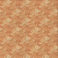 thumbnail image 1 of Ahgly Company Tapis de Zone Carré Orange Lavable en Machine, 8 Pieds Carré, 1 of 7