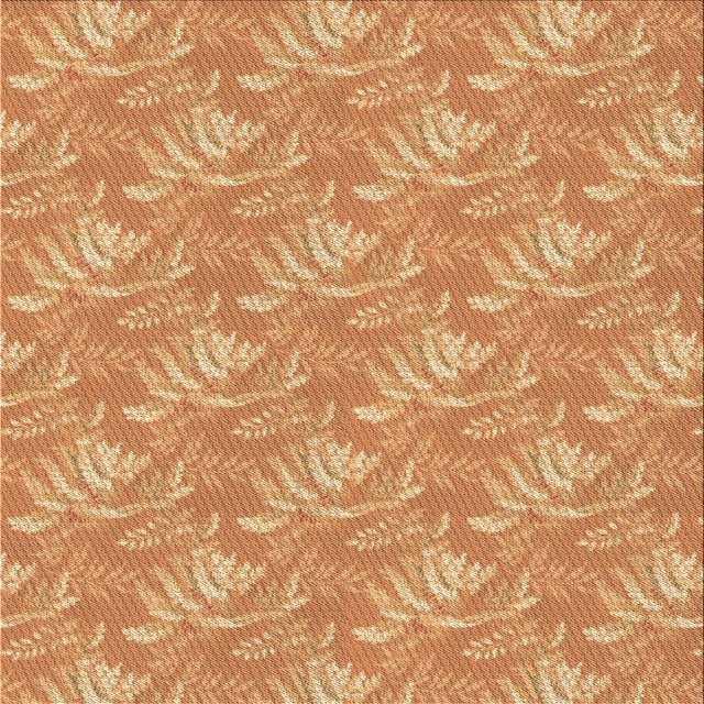 Ahgly Company Tapis de Zone Carré Orange Lavable en Machine, 8 Pieds Carré