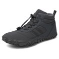 thumbnail image 1 of Cyiecw Chaussure Pieds Nus Hommes Femmes Minimaliste Course sur Sentier Espadrilles Pieds Nus Imperméables Bottes de Randonnée Montantes Boîte à Orteils Grand Chaussures d'Entraînement Croisé Semelle Zéro Drop, 1 of 6