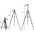 thumbnail image 3 of Extendable Height Tripod Stand for Phone & Camera, Aluminum Alloy, 360° Adjustable Angles for Versatile Usage, 3 of 5