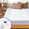 thumbnail image 1 of SERWALL Electric Mattress Pad, Heated Mattress Pad w/ Dual Heating Zone Safe Auto Shut off, Twin, 1 of 7