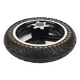 thumbnail image 2 of Ensemble de Moyeu de Pneu de Trottinette Électrique, Réglage Flexible de la Roue avant pour Entretien Jaune, 2 of 8
