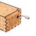thumbnail image 3 of Amdohai Wood Music Box Mini Vintage Engraved Hand-Operated Musical Box Birthday Christmas Valentine's Day Exquisite Gift, 3 of 9