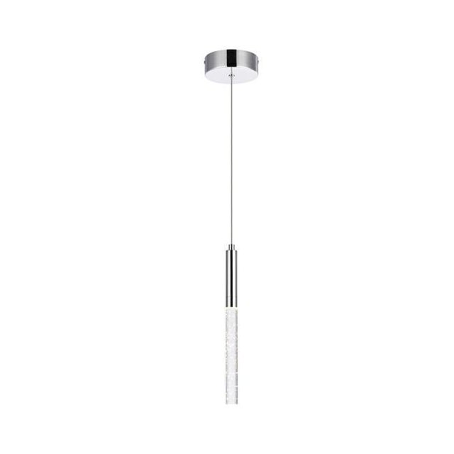 Elegant Lighting 5203D5C Lampe de Plafond Ruelle 1 avec Suspension, Chrome