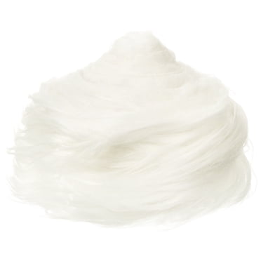 Unique Bargains Plush Faux Fur Fabric Precut Strips, 59' x 2' Fluffy Faux Fur Ribbon, White