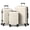 Blanc, variante sur Ktaxon Ensemble de Bagages 3 Pcs, Ensemble de Valises avec Roues Pivotantes à 360°, Bagage Rigide Léger 20 Po24 Po28 Po, Blanc