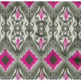 thumbnail image 4 of oneOone Organic Cotton Poplin Twill Fabric Geometric Ikat Decor Fabric Printed BTY 42 Inch Wide, 4 of 4