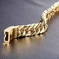 thumbnail image 3 of Fashion Chain Bracelet Punk Men Circle Bangles Streetwear Jewelry (Gold), 3 of 8