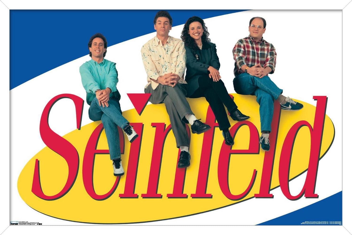 Seinfeld - Logo Wall Poster, 22.375" x 34"
