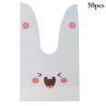 thumbnail image 1 of Coofit 50PCS Candy Bag Rabbit Ears Design Treat Bag Party Favor Bag for Cookies Candy, 1 of 10