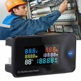 thumbnail image 1 of DC Voltmeter Ammeter, DC Voltage Current Meter High Accuracy 8-120V  For Maintenance, 1 of 8