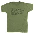 thumbnail image 1 of Back to the Future Logo Green Adult T-Shirt, 1 of 1
