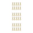 thumbnail image 3 of Ruiboury 10pack/lot Carabiners Lobster Claw For Keychain - Strong And Functional Accessories For Easy Key gold 3Set, 3 of 6