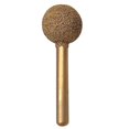 thumbnail image 1 of koolsoo Forme de Boule Ronde Diamant Tête de Meulage Forets Outils Rotatifs 18mm 100 Grains, 1 of 7