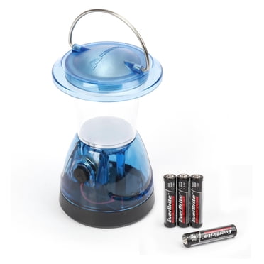 LED Mini Camping Light Lantern with 4 AAA Batteries Included