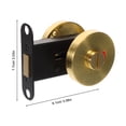 thumbnail image 4 of AURARMLET Serrure de Porte de Salle de Bain avec Indicateur Occupé pour Usage Public et Commercial, 4 of 5