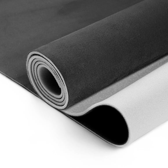Unique Bargains Suede Fabric 160g Headliner Fabric 100" L x 60" W Interior Trim DIY Roof Repair Replacement Foam Backing for Car Truck RV SUV Automotive Black 1 Pc