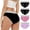 Purple, variant on EGNMCR Women's Cotton Underwear, High Waist Breathable Briefs, Soft Underpants, Ladies Stretch Panties 4PC Women's Comfortable High Waisted Panties Women's Physiological Underpants Women Panties