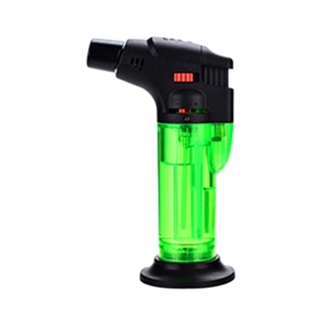 EARKITY Torch Lighters, Butane Refillable Lighter, Windproof Torch Lighter, Mini Butane Torch Lighter, Portable Butane Torch for Candle Fireplace Camping Baking Culinary Soldering Cooking BBQ Grill