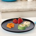 thumbnail image 5 of Dinner Round Tray，creative Western Breakfast Dessert Salad Plate, 5 of 5