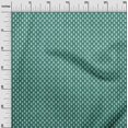 thumbnail image 3 of oneOone Rayon Sea Green Fabric Asian Block Craft Projects Decor Fabric Printed By The Yard 56 Inch Wide, 3 of 5