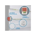 thumbnail image 4 of WYMO Zebra Blinds 35 x 72 INCH - Sheer Horizontal Blinds and Shades for Daytime and Nighttime - Light Filtering Roller Shades for Windows - Red - Manual Control Stick, 4 of 7