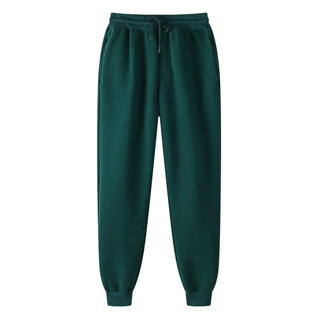 Men‘s Casual Joggers Cotton Sweatpants Workout Athletic Pants with Pockets Drawstring Gym Running Pants