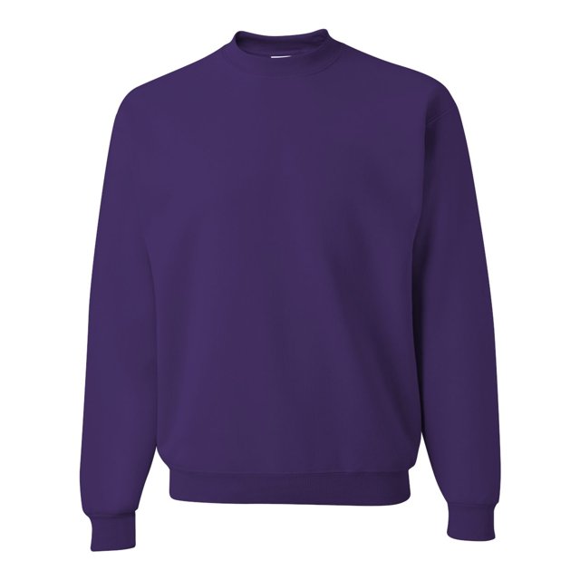 NuBlend Crewneck Sweatshirt, 3XL, Deep Purple