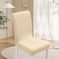 thumbnail image 1 of Dining Room Chair Cover Elastic Stretch Polyester Fleece Seat Slipcover with Secure Fit for Standard Chairs – Color 11, 1 of 5