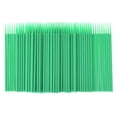 thumbnail image 1 of 100pcs Double Head Disposable Swab Fiber Buds Plastic Sticks Eyebrow Eyelash Make Up Tools, 1 of 9