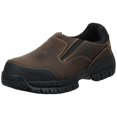 thumbnail image 1 of Skechers for Work Men's Hartan Slip-On Shoe, Dark Brown, 7 M US, 1 of 5