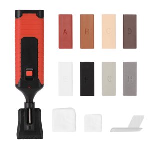 Meterk Outil de réparation de carreaux de céramique Ensemble d'outils de réparation diy multifonctions Ensemble de maison Outils pratiques d'économie de temps de travail d'épargne de rayure Réparation de la fissure de revêtement de carreaux Outil de réparations de surface