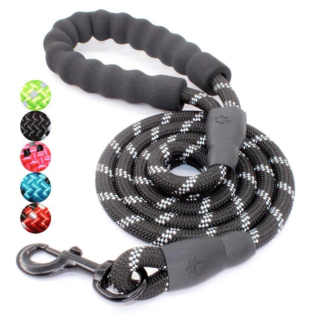 Strong Dog Rope Leash Large, Comfortable Handle Dog Leash Small, Heavy Dog Rope Lead